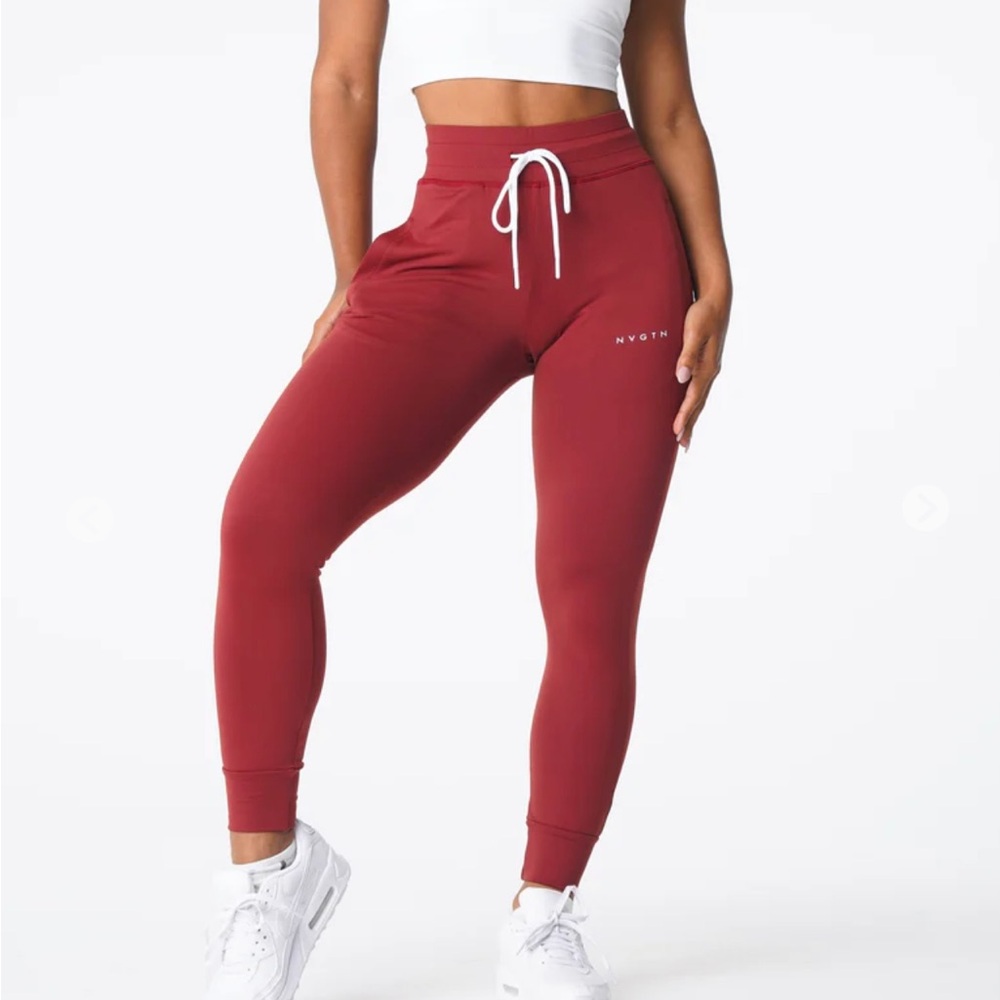 NVGTN Maroon Joggers Sz Xs
